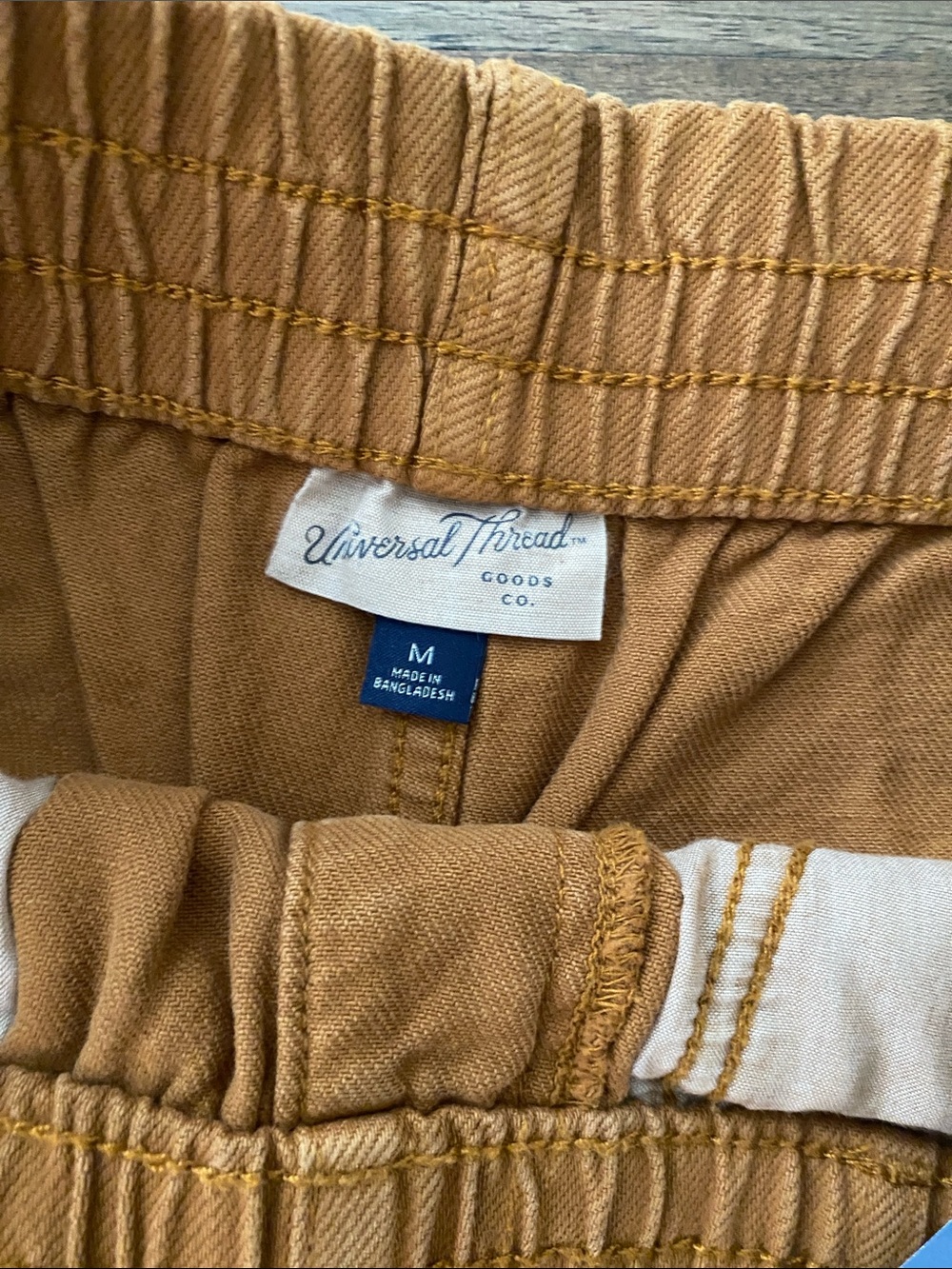 Universal Thread Rust Brown Drawstring Women’s Shorts - Picture 3 of 5